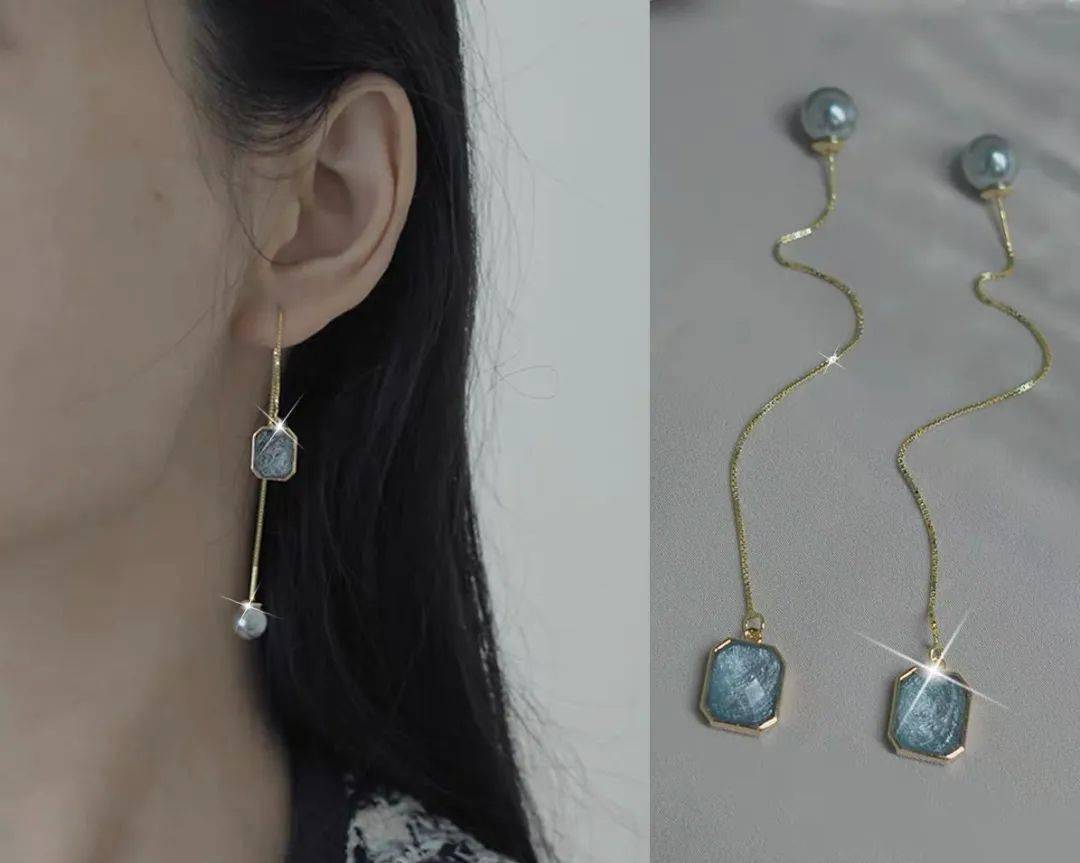 2款上镜量感耳饰适合清明拍照AG真人娱乐网址超出片！1(图4)